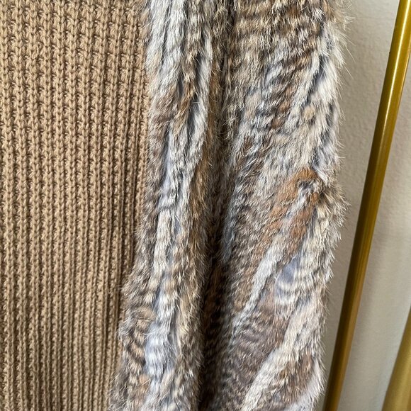 Bagatelle XS Real Rabbit Fur Vest Luxe Layer for Fall/Winter - Picture 5 of 12